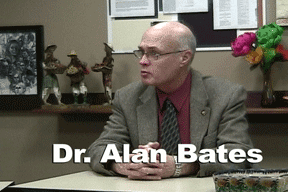 senator Alan Bates, MD on our show