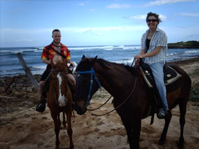 who said a blind woman can't ride a horse!