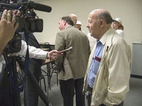 news anchor interviewing nathan